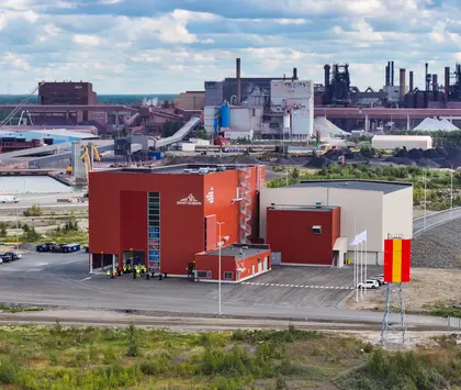 Saint-Gobain Raahen kuonanjalostustehdas avattiin syksyllä 25